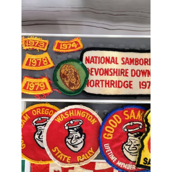 Vintage Good Sam Club Patches lot of 34 Samboree‎ States 70s-90s Club Unused RV - Picture 3 of 9